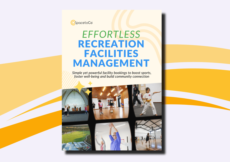 The best bookings management for your rec facilities!