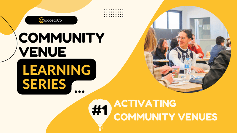 Community Venue Learning Series - #1 done!